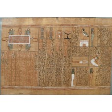 Group of amulets, djed, tyet, leb, headrest